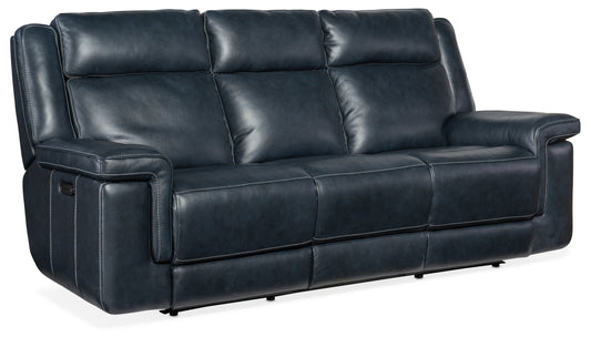 Montel Lay Flat Power Sofa with Power Headrest & Lumbar