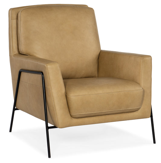 Amette Metal Frame Club Chair