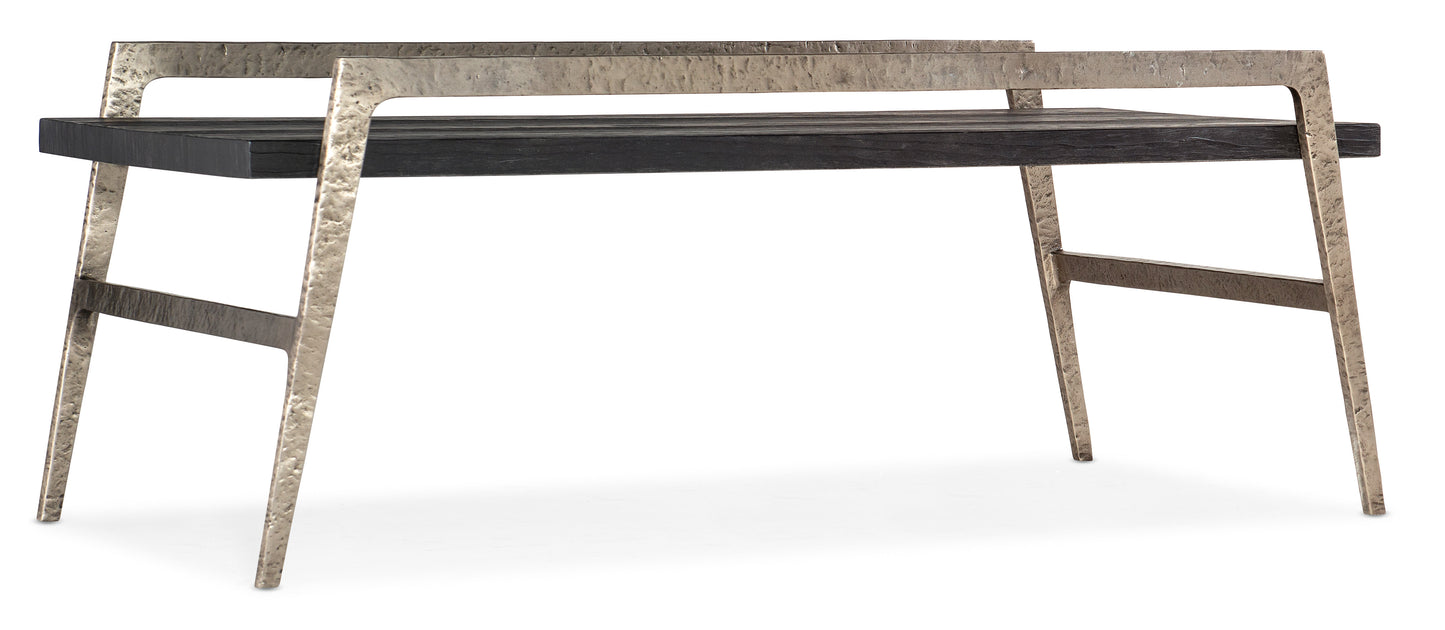 Chapman Shou Sugi Ban Rectangle Cocktail Table