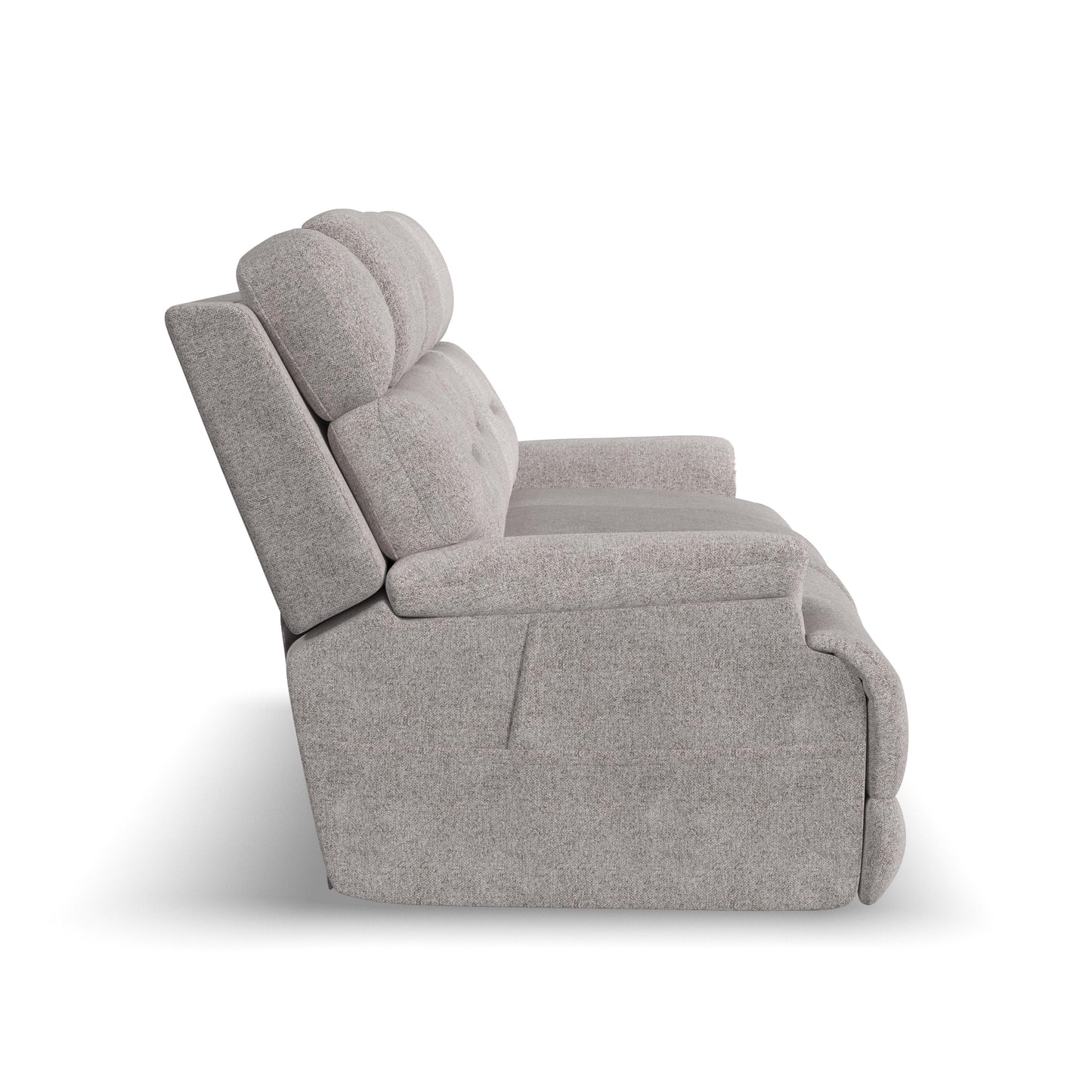 Zofa Power Reclining Sofa with Cnsl & Power Headrests/Lumbar/Heat/Mass