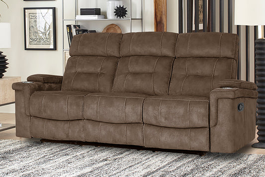 Parker Living Diesel Manual - Cobra Brown Reclining Sofa