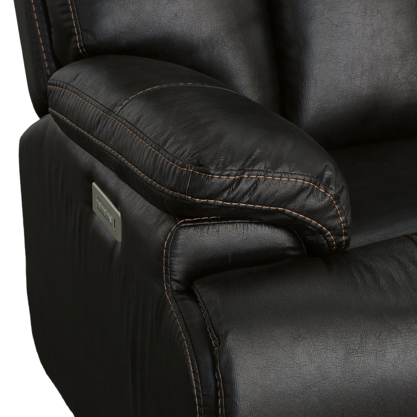 Clive Power Reclining Loveseat with Power Headrests & Lumbar