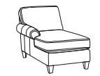 Westside LAF Chaise