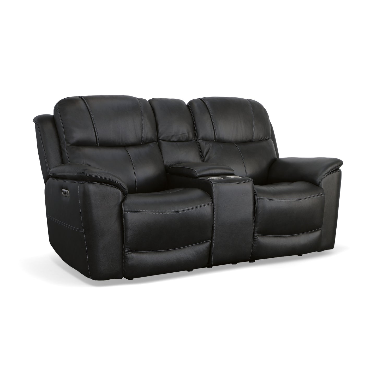 Crew Power Reclining Loveseat with Console & Power Headrests & Lumbar