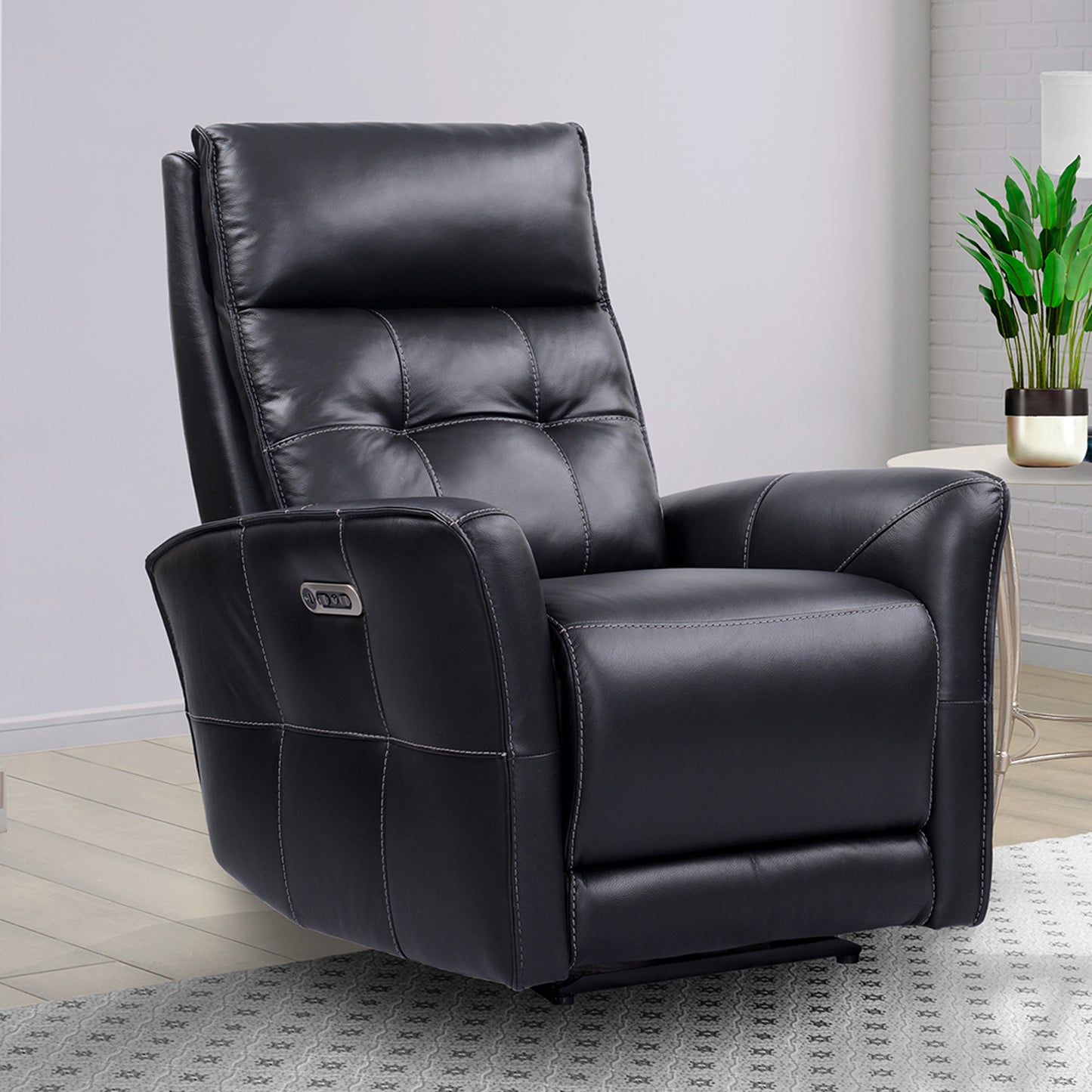 Parker Living Gershwin - Verona Black - Powered By Freemotion Zero Gravity Power Recliner