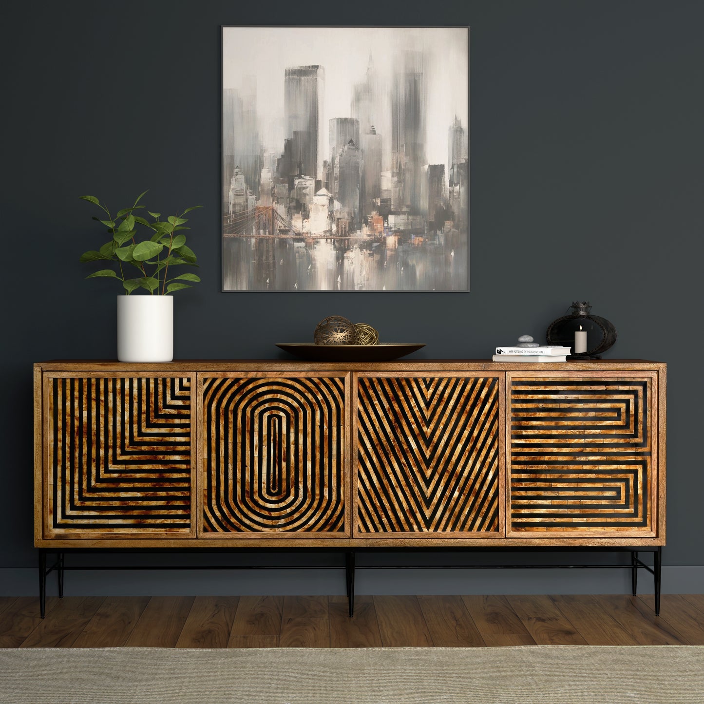 Parker House Crossings - Love 80 In. Console