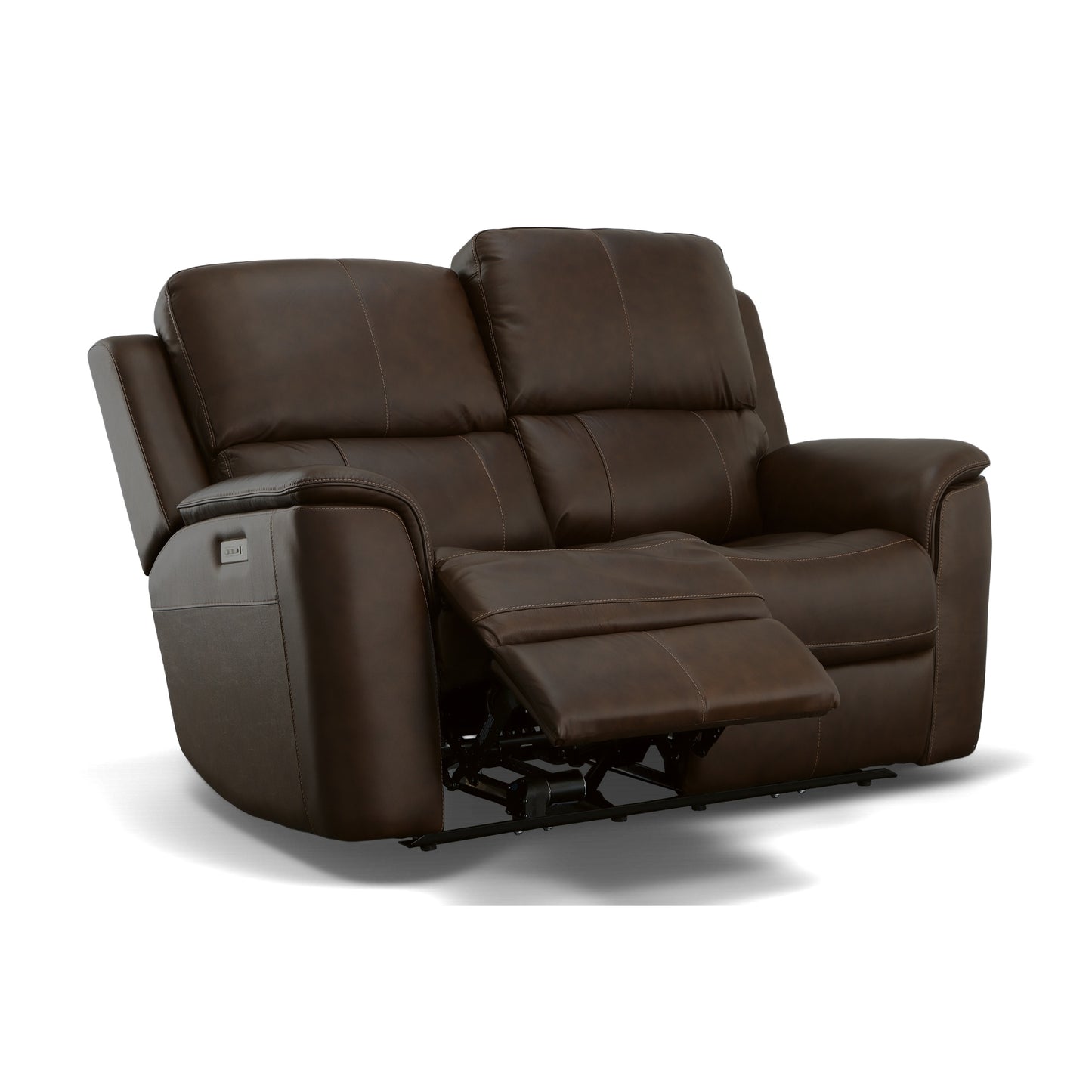 Henry Power Reclining Loveseat with Power Headrests & Lumbar