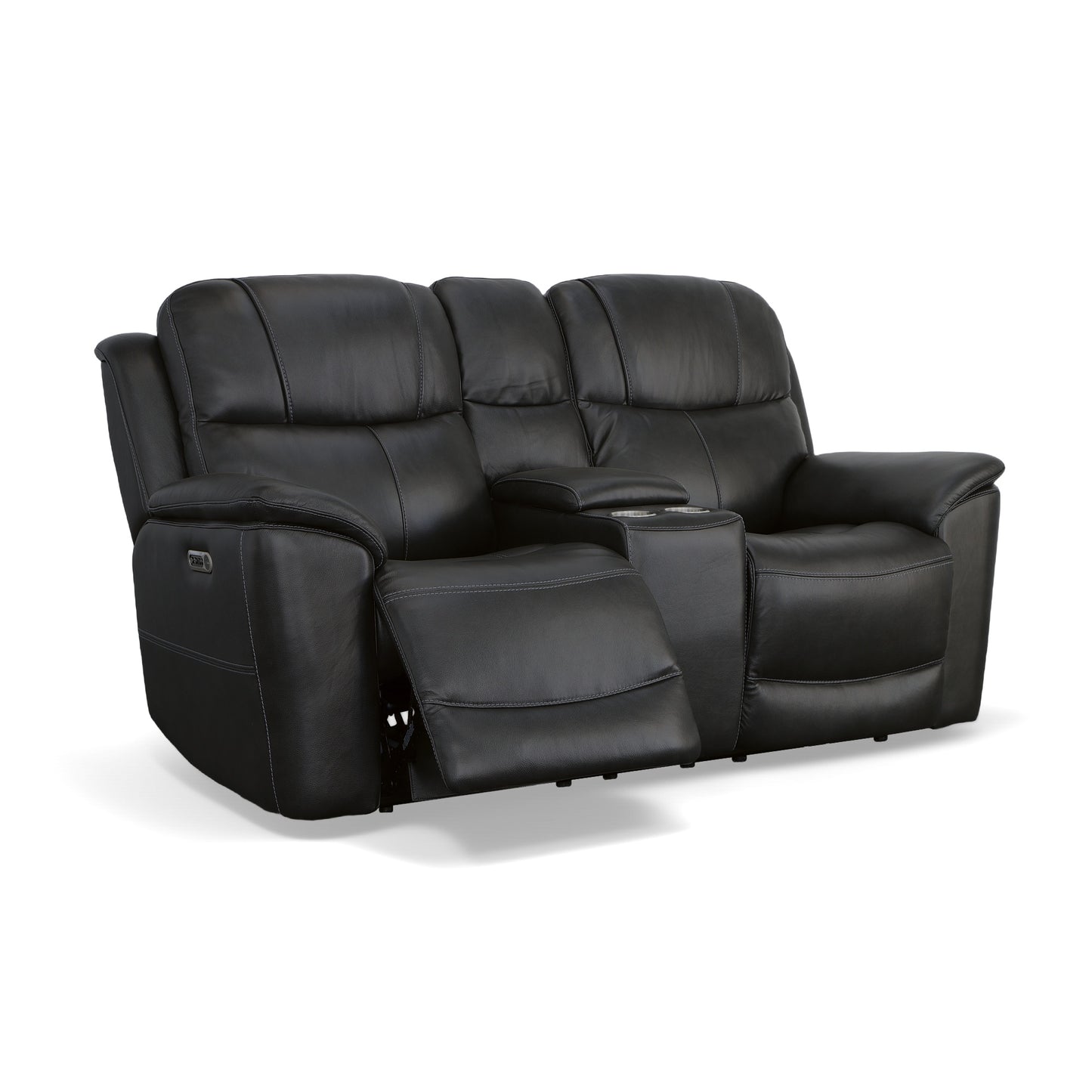 Crew Power Reclining Loveseat with Console & Power Headrests & Lumbar