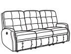 Devon Power Reclining Sofa