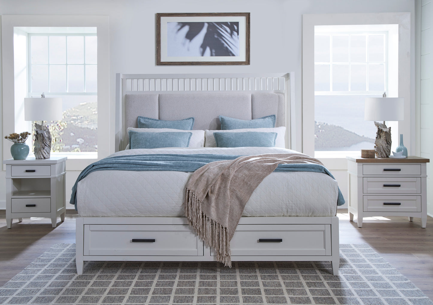 Parker House Americana Modern Bedroom Queen Shelter Bed