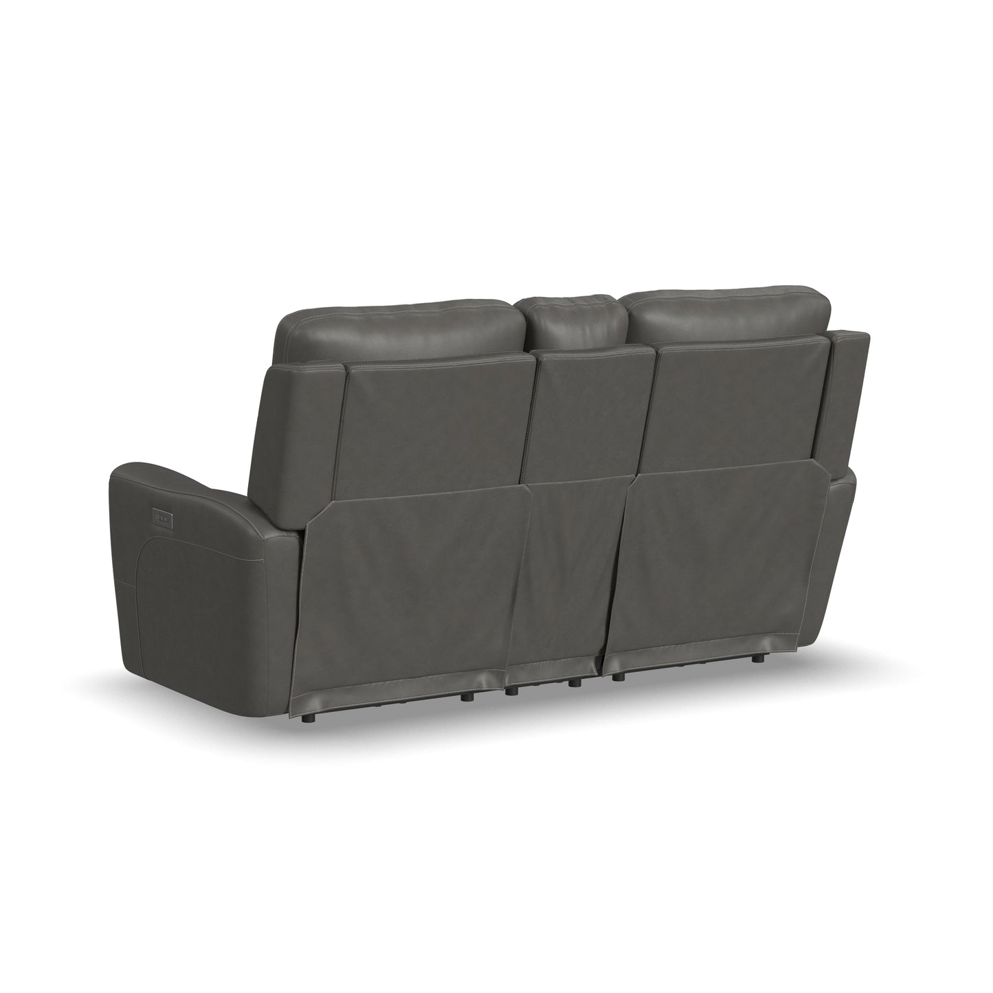 Carter Power Reclining Loveseat with Console & Power Headrests & Lumbar