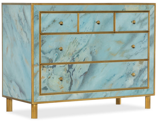 Melange Sorrell Five-Drawer Chest