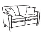 Digby Two-Cushion Sofa