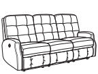 Devon Power Reclining Sofa