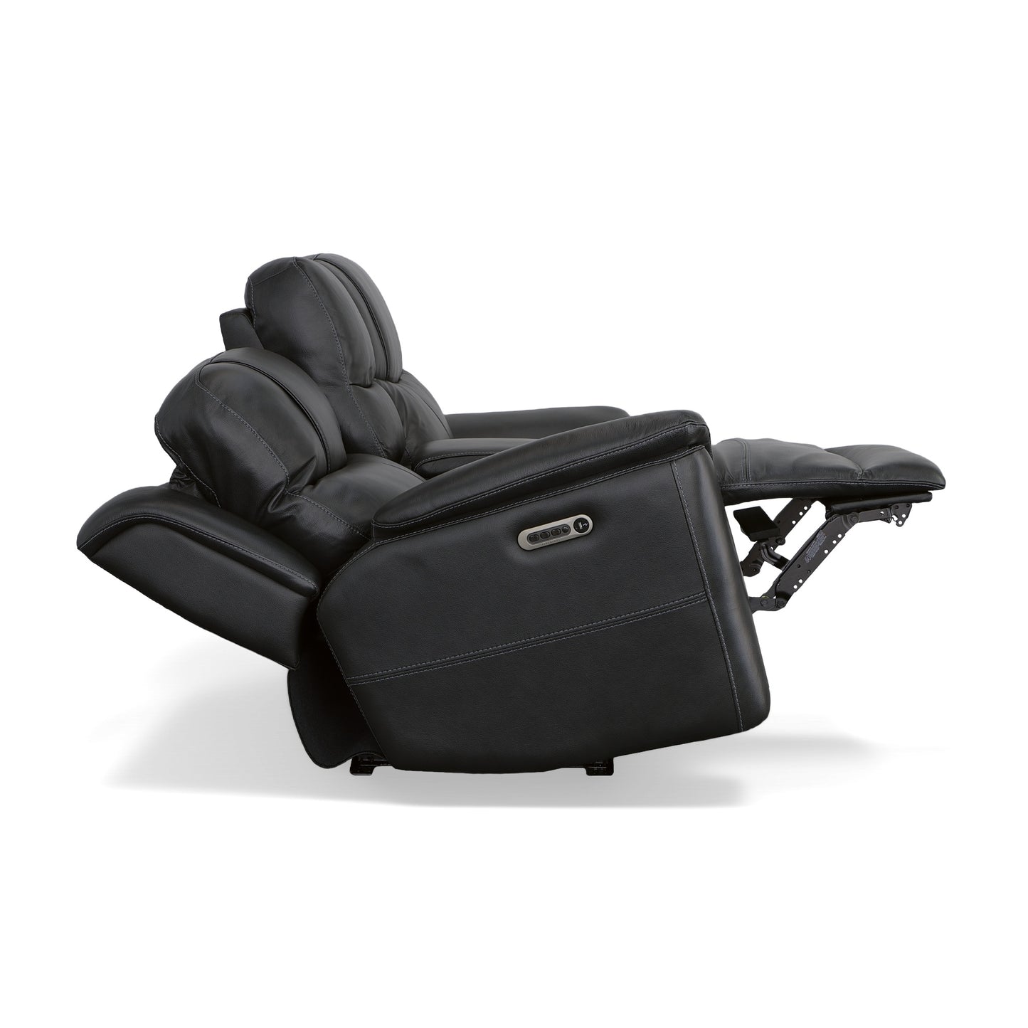 Crew Power Reclining Loveseat with Console & Power Headrests & Lumbar