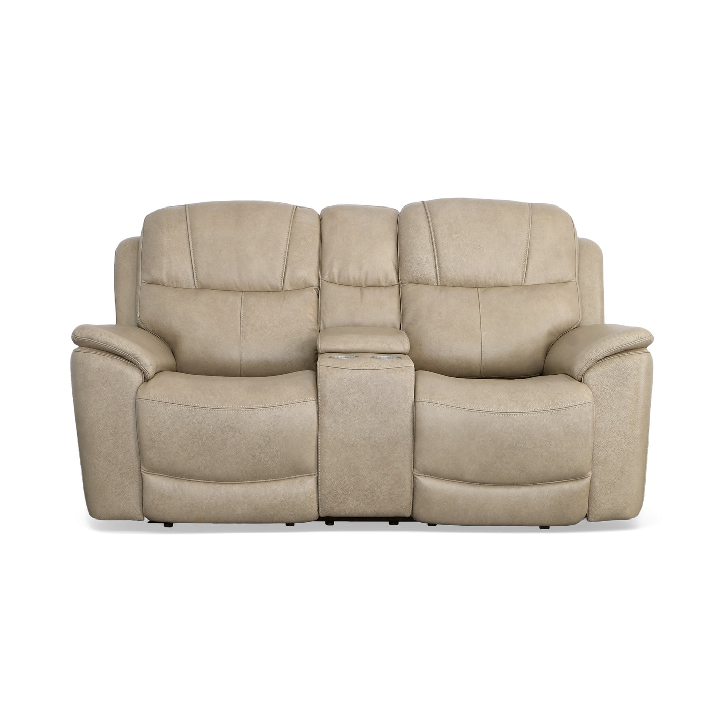 Crew Power Reclining Loveseat with Console & Power Headrests & Lumbar