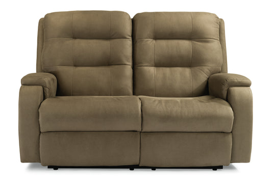 Arlo Power Reclining Loveseat with Power Headrests & Lumbar