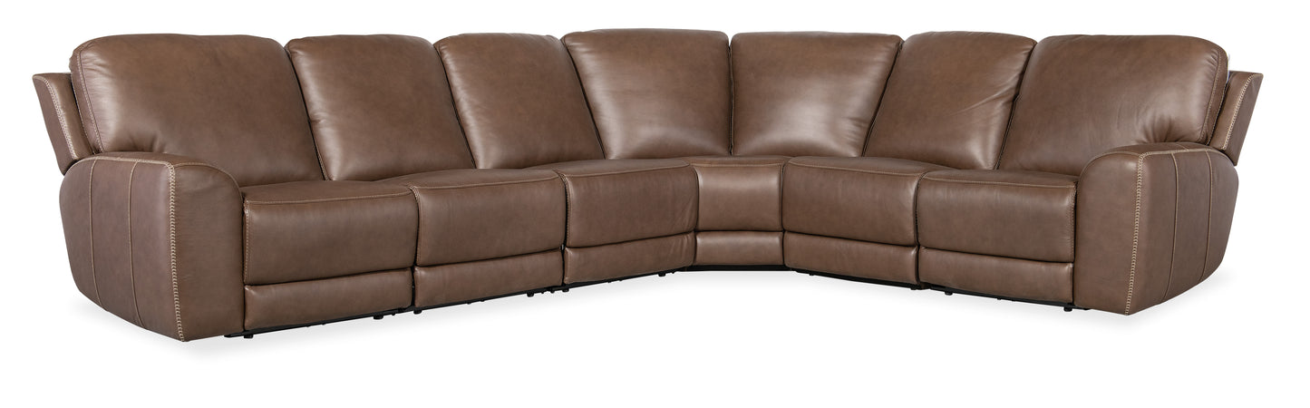 Torres 6 Piece Sectional with Power Recline & Power Headrest