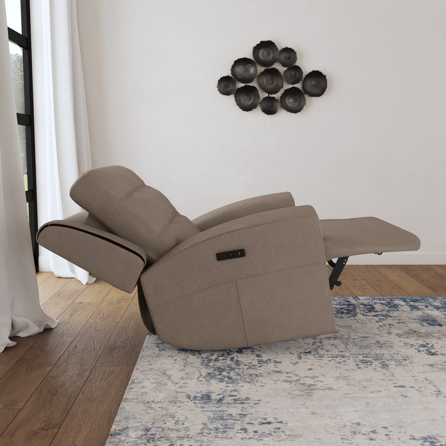 Iris Power Recliner with Power Headrest