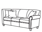 Dana RAF Corner Sofa