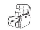 Devon RAF Power Recliner with Power Headrest