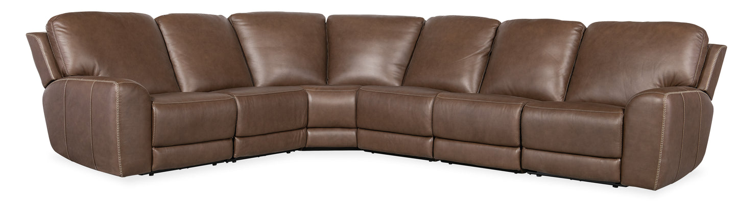 Torres 6 Piece Sectional with Power Recline & Power Headrest