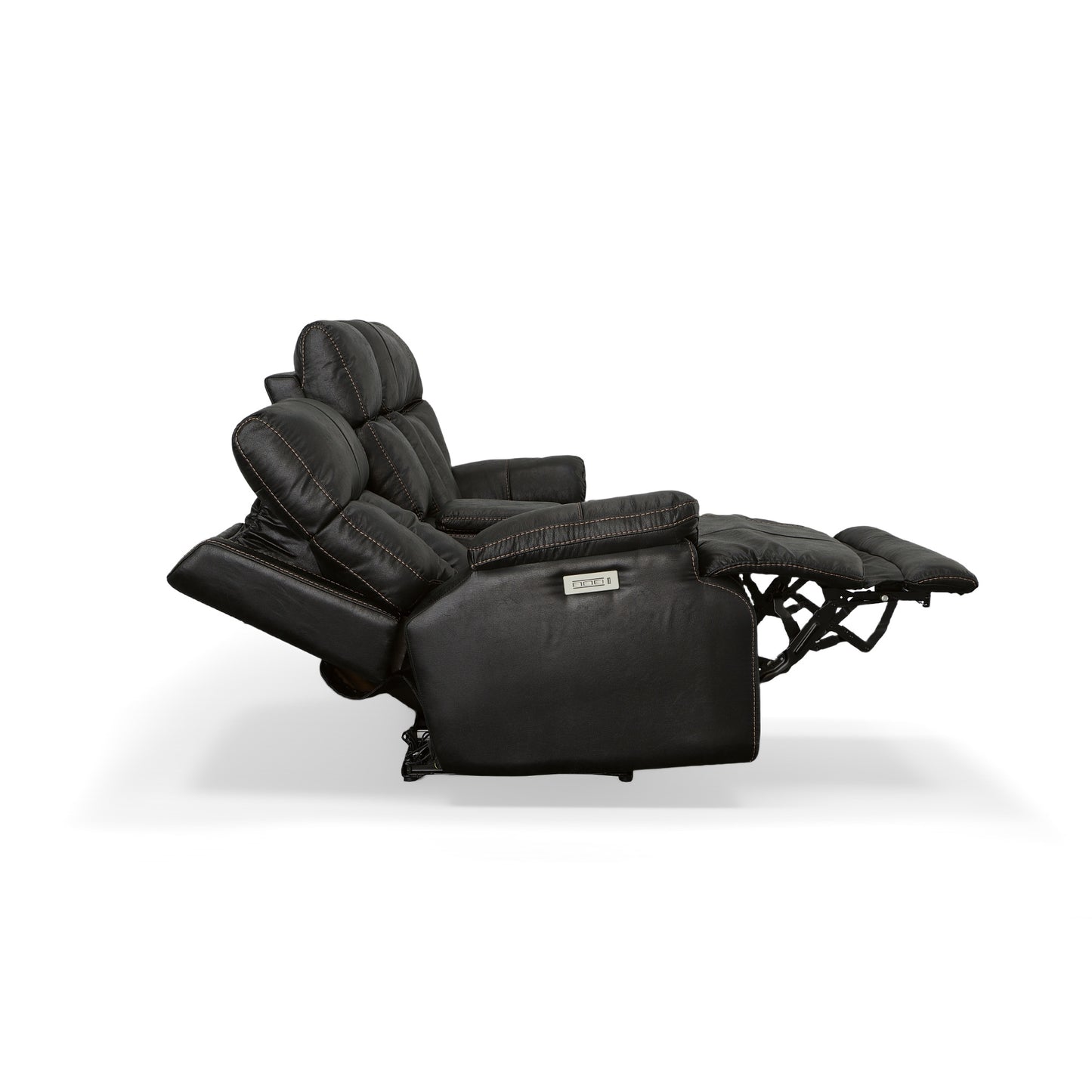 Clive Power Reclining Loveseat with Console & Power Headrests & Lumbar