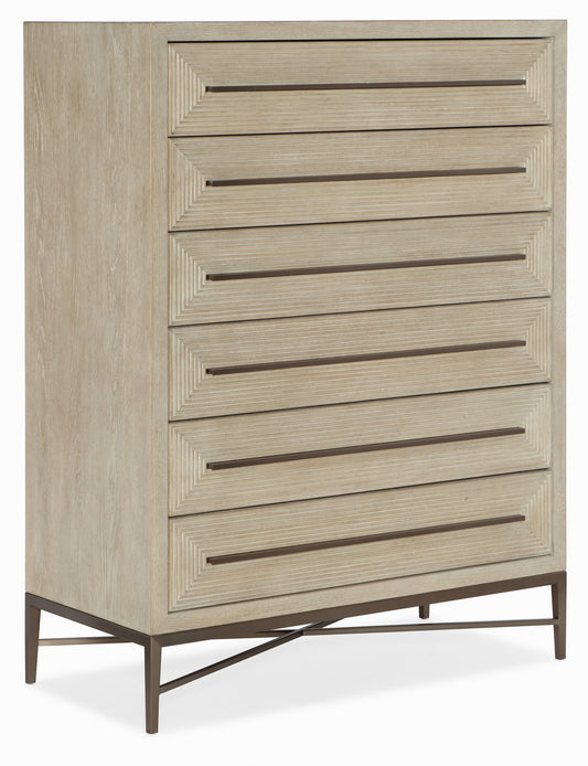 Cascade Six-Drawer Chest