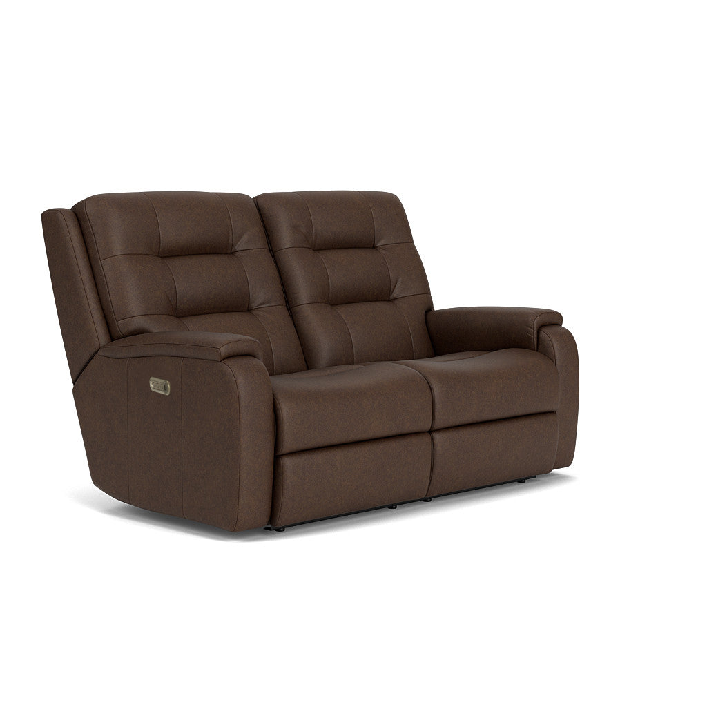 Arlo Power Reclining Loveseat with Power Headrests & Lumbar