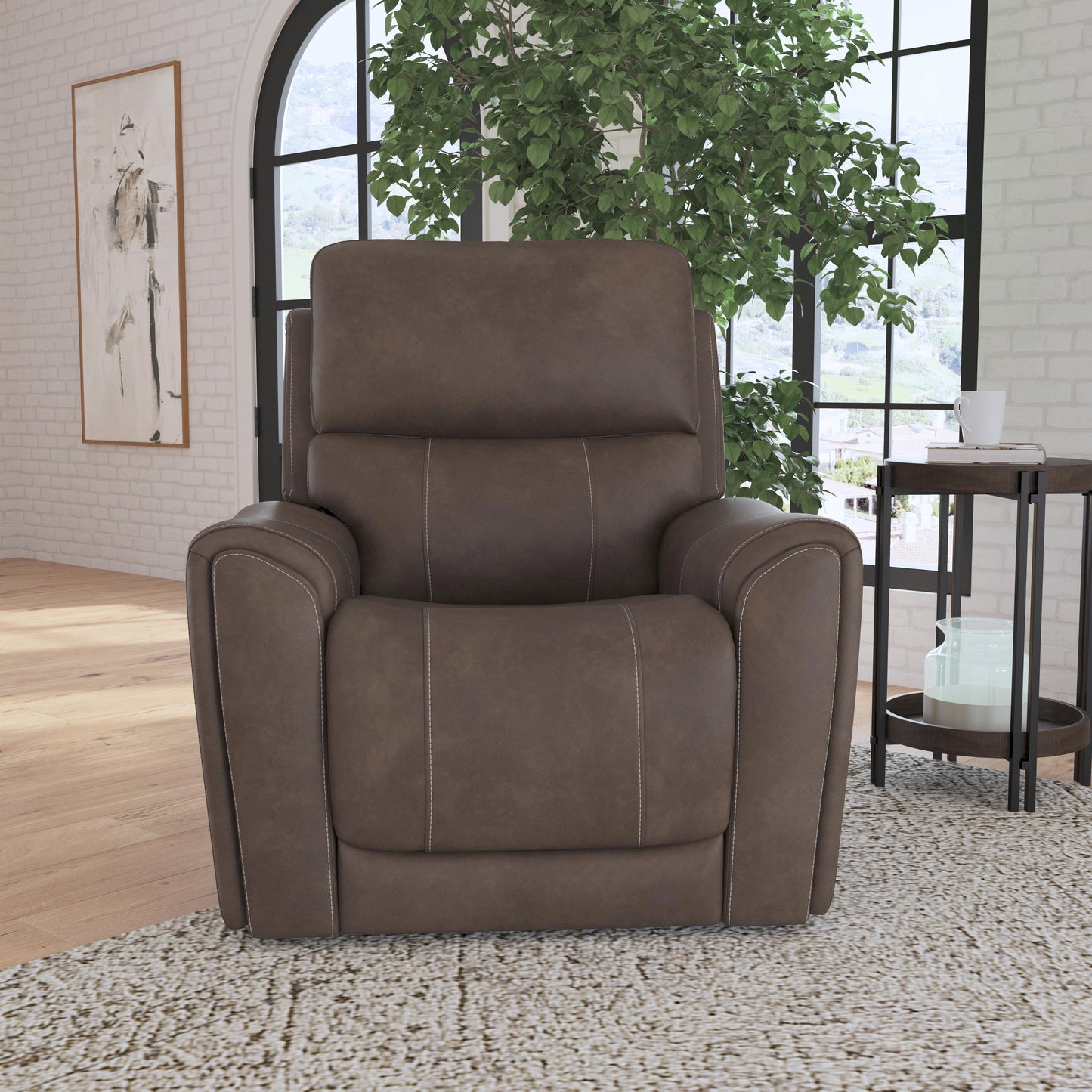 Carter Power Recliner with Power Headrest & Lumbar