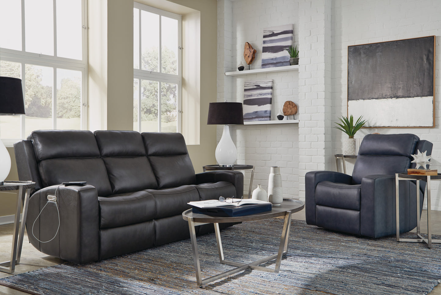 Cody Power Reclining Sofa with Power Headrests