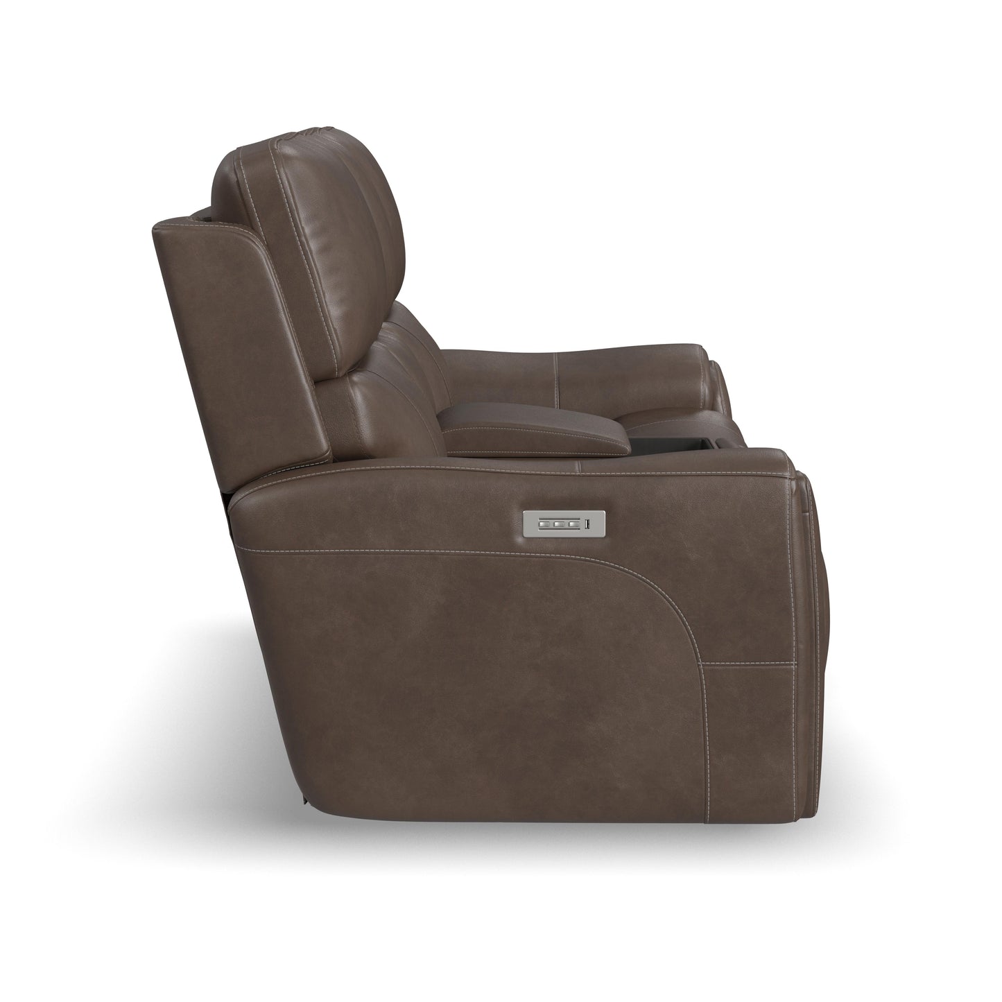 Carter Power Reclining Loveseat with Console & Power Headrests & Lumbar