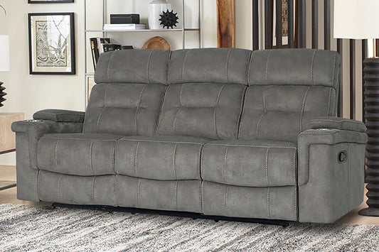 Parker Living Diesel Manual - Cobra Grey Reclining Sofa