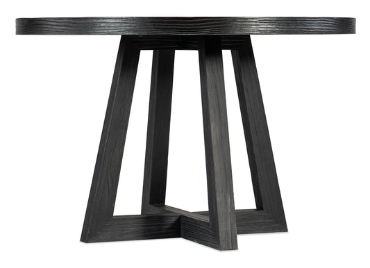 Chapman Shou Sugi Ban Petite Round Dining Table