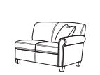 Dana RAF Loveseat