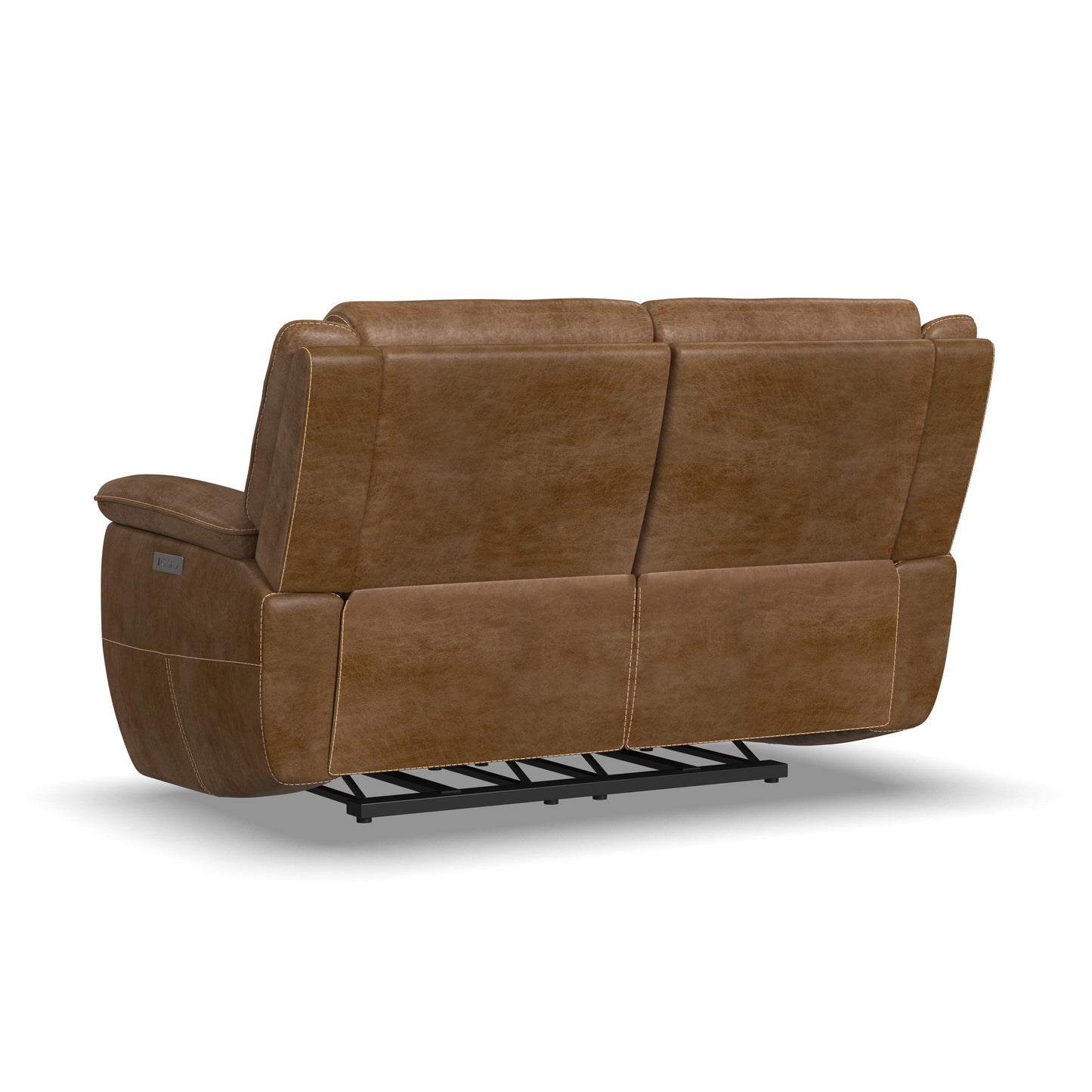 Beau Power Reclining Loveseat with Power Headrests