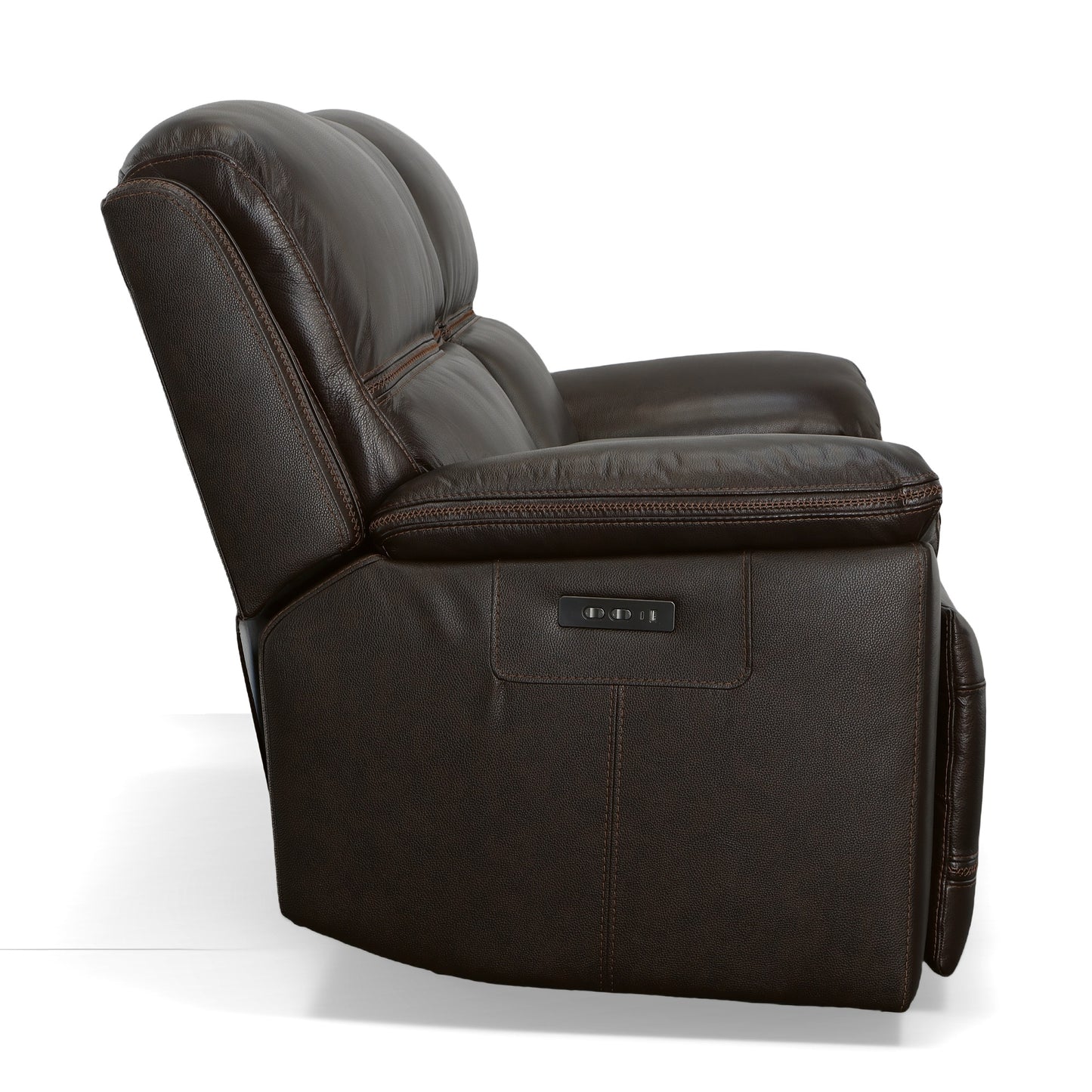 Jackson Power Reclining Loveseat with Console & Power Headrests