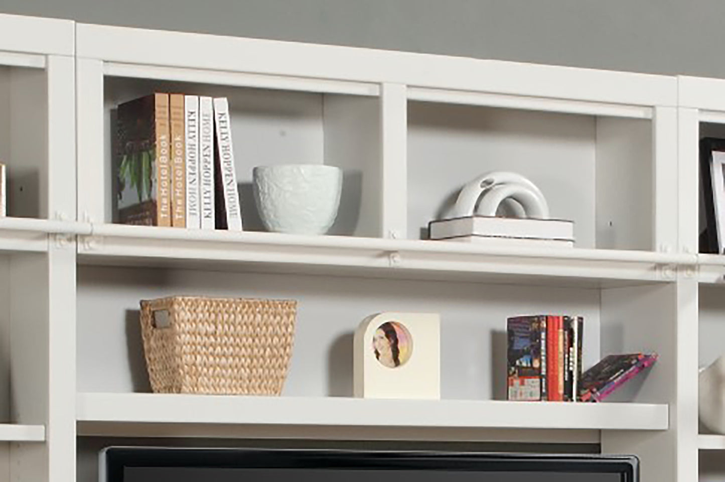 Parker House Boca 56 In. Bookcase Bridge Shelf and Back Panel