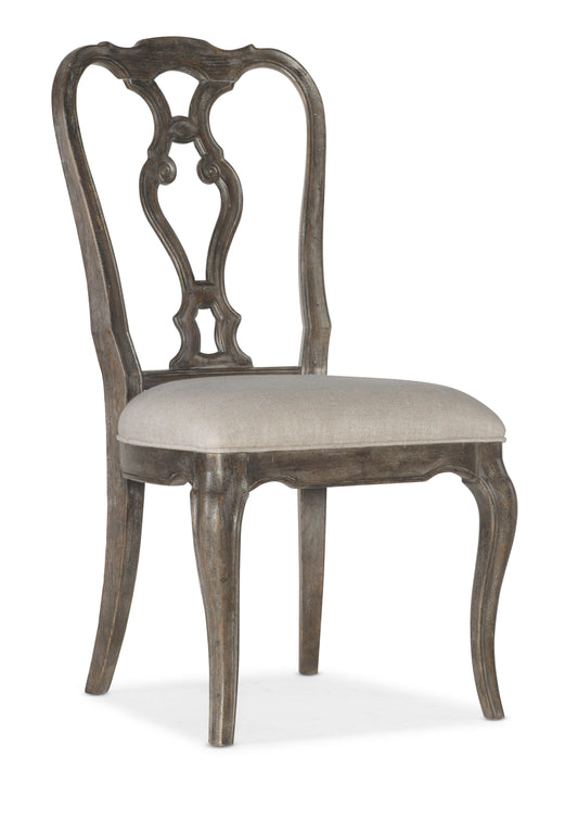 Traditions Wood Back Side Chair