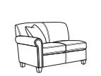 Dana LAF Loveseat