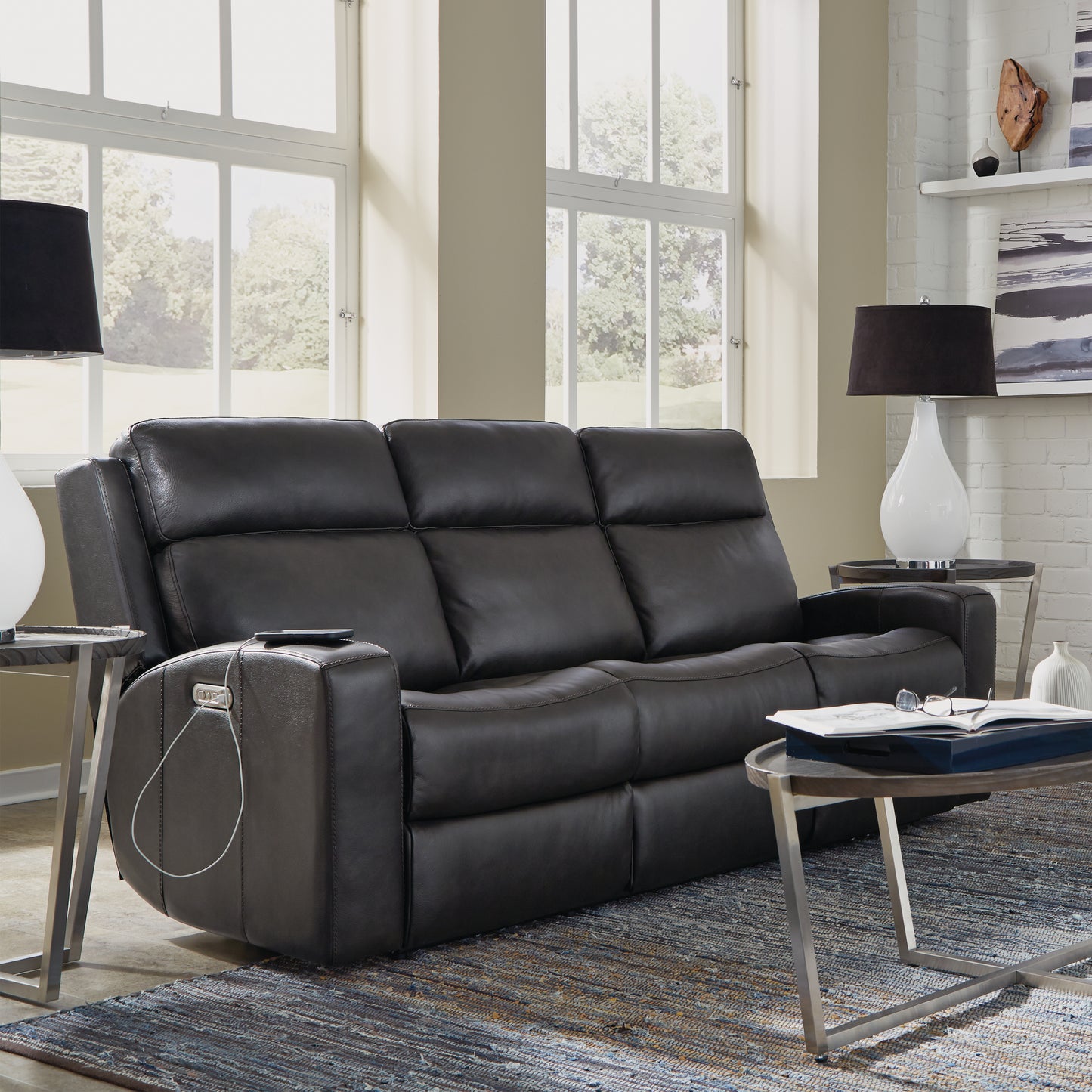 Cody Power Reclining Sofa with Power Headrests