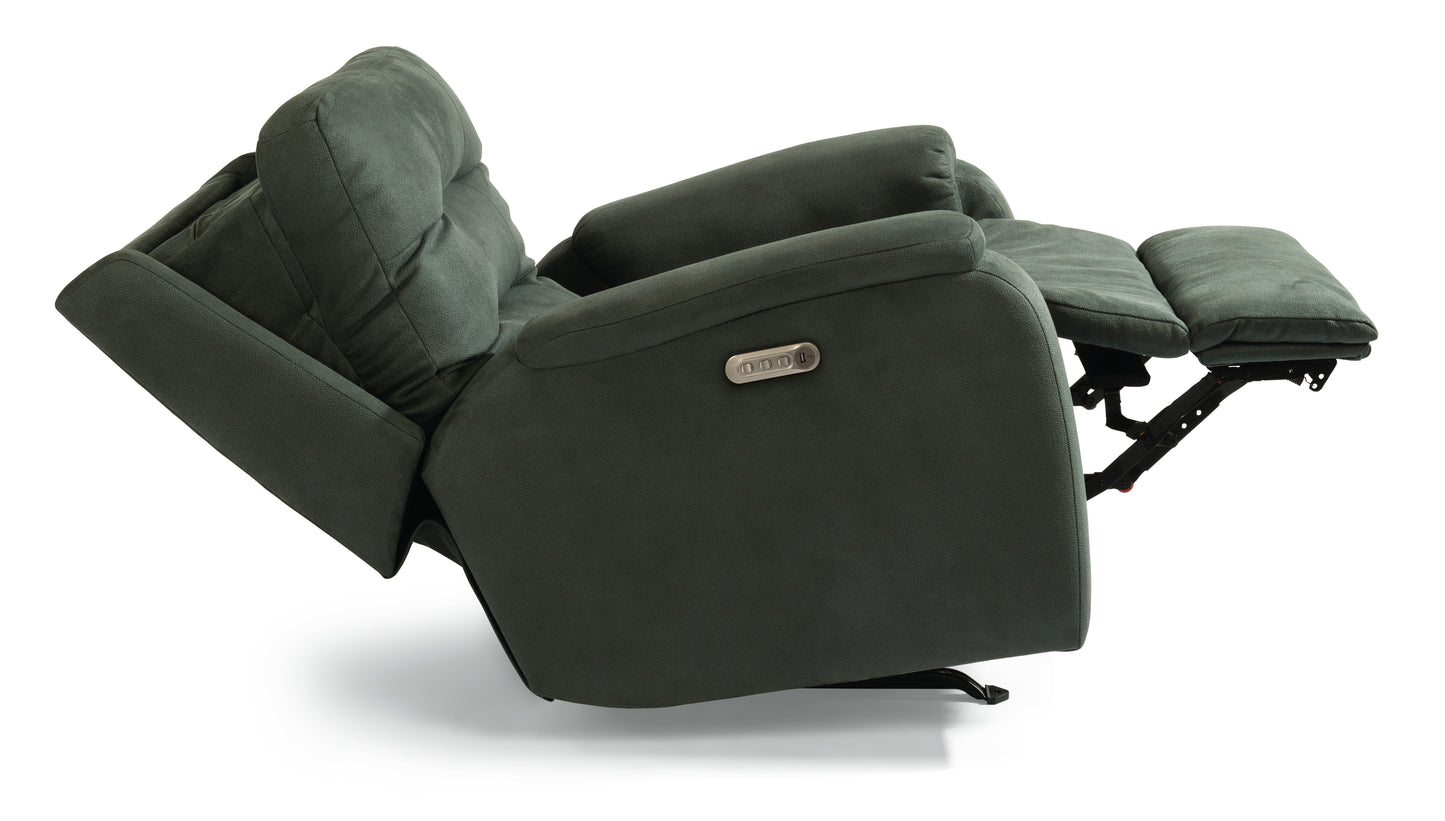 Arlo Power Rocking Recliner with Power Headrest & Lumbar