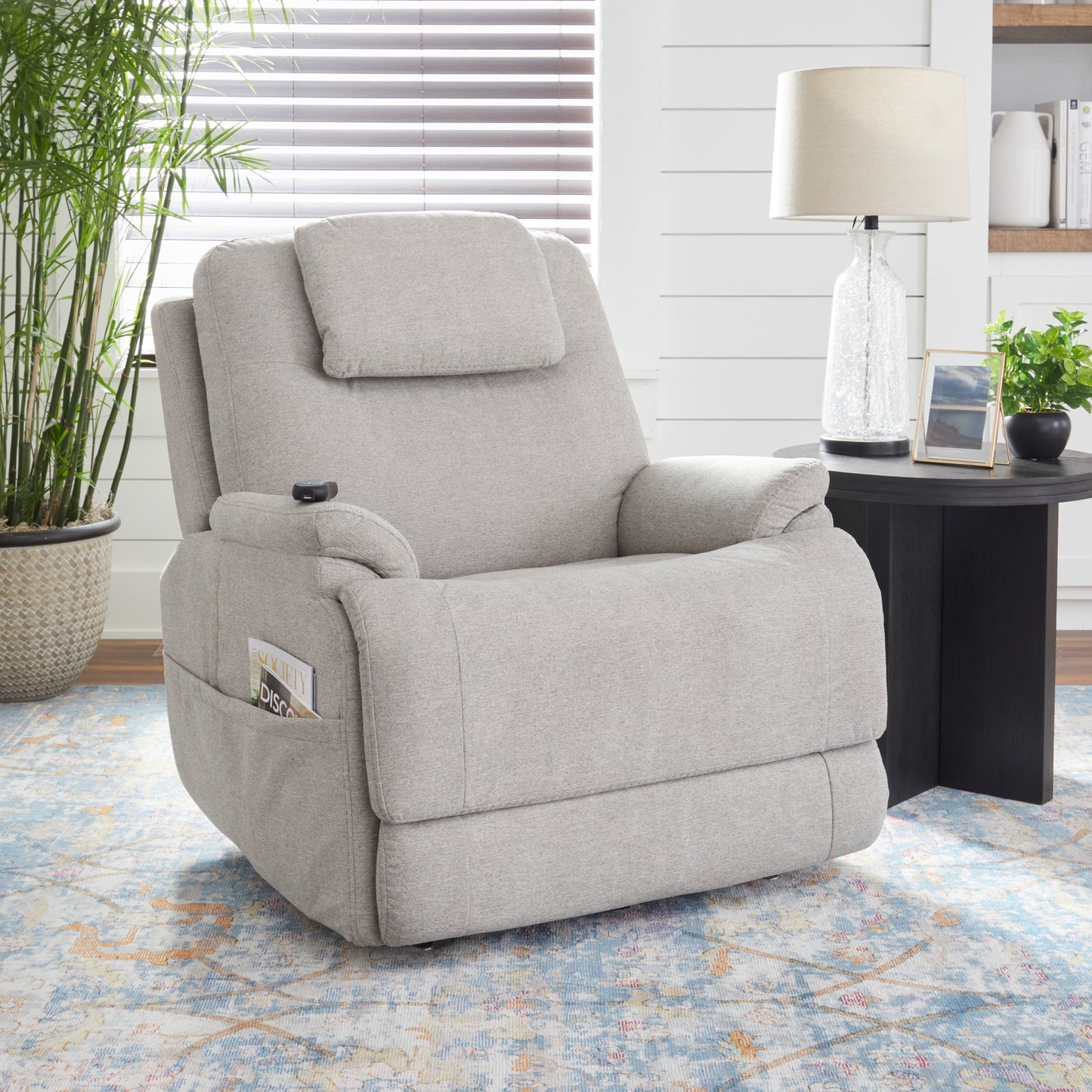 Zecliner Model 2 Petite Power Lift Recliner with Power Headrest & Lumbar