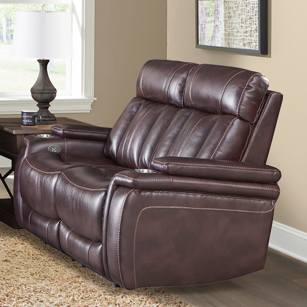 Parker Living Royce - Fantom Brown Power Reclining Loveseat