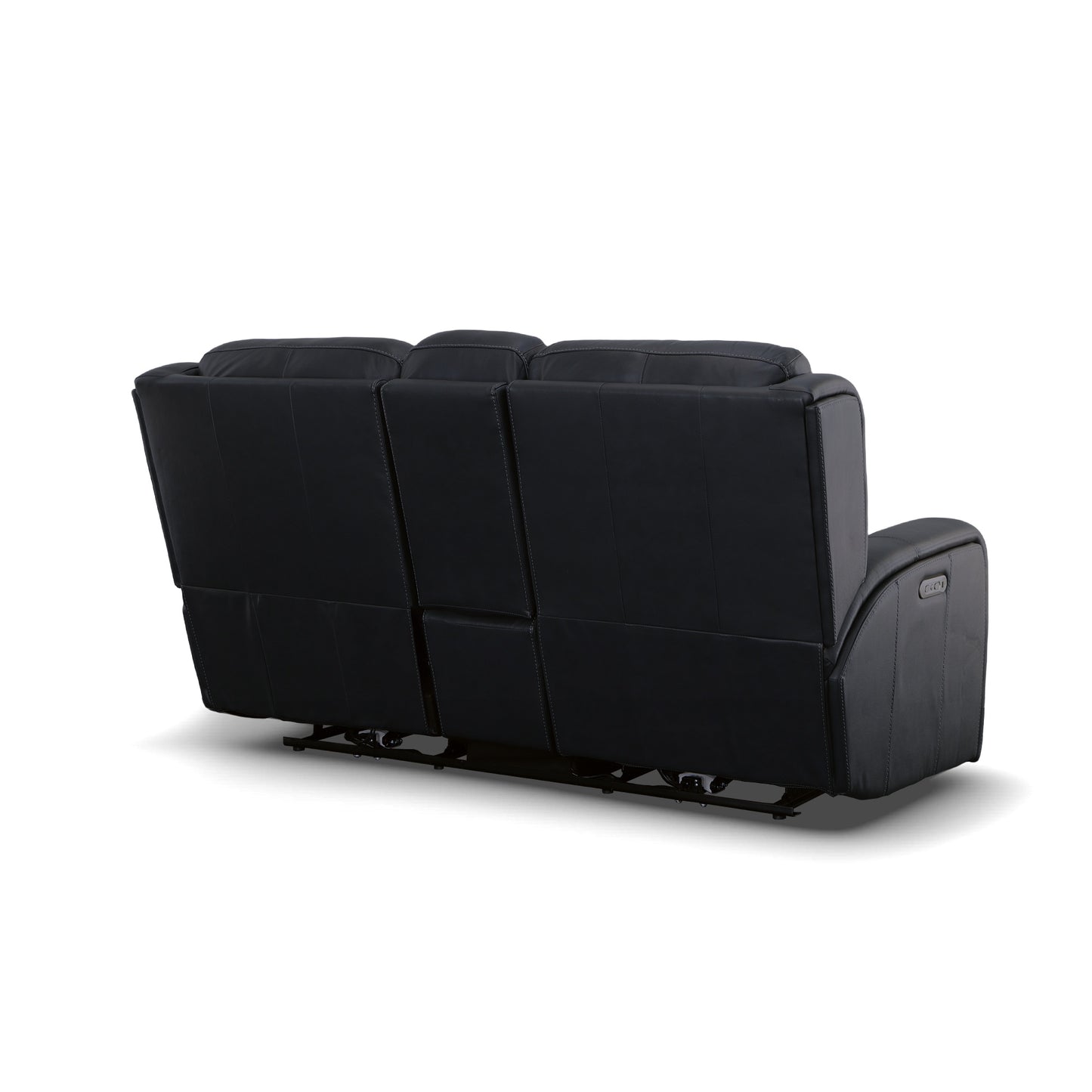 Grant Power Reclining Loveseat with Console & Power Headrests