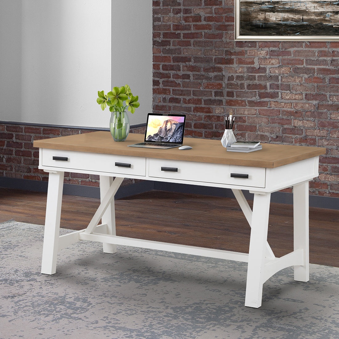 Parker House Americana Modern - Cotton 60 In. Writing Desk