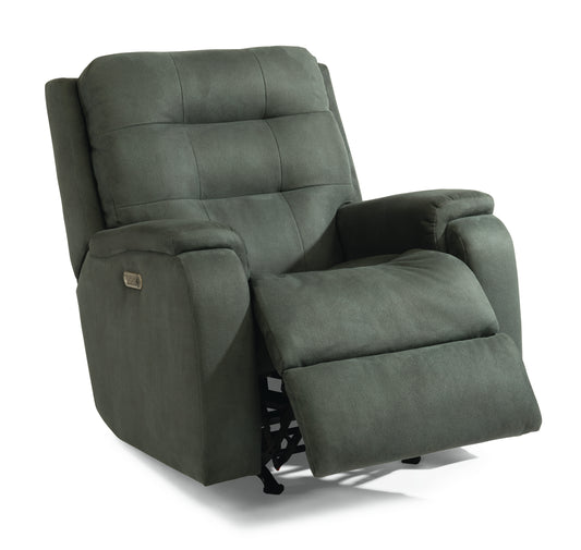 Arlo Power Rocking Recliner with Power Headrest & Lumbar