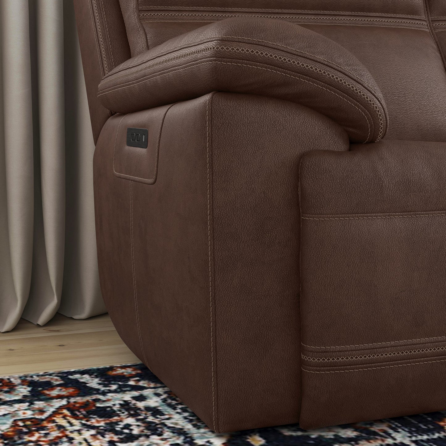 Jackson Power Reclining Sofa with Power Headrests