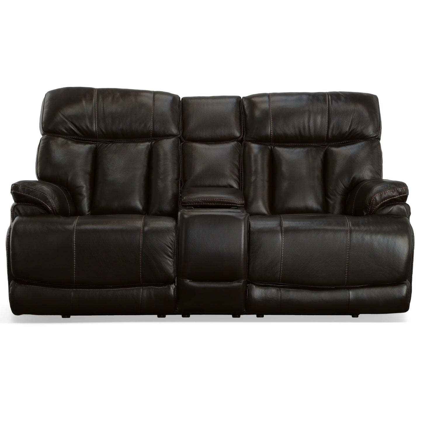 Clive Power Reclining Loveseat with Console & Power Headrests & Lumbar