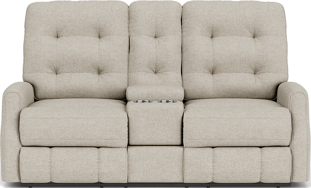 Devon Reclining Loveseat with Console